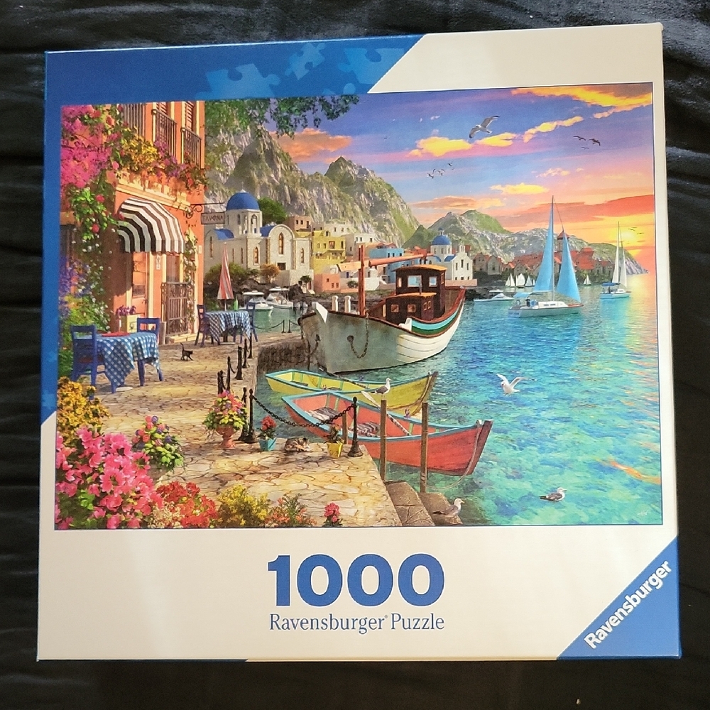 Ravensburger Coastal Escape 1000 Piece Puzzle